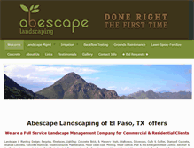 Tablet Screenshot of abescape.com